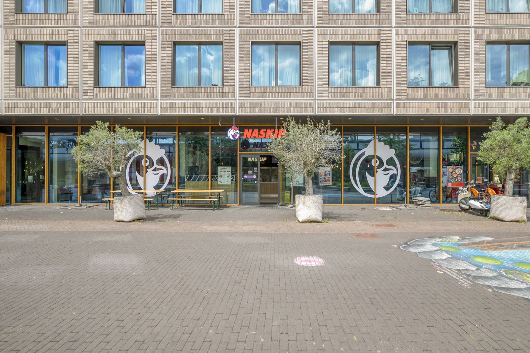 Fastfoodbedrijf op een goed bereikbare locatie 